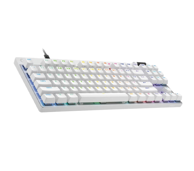 Keyboard Gaming Logitech PRO X TKL RAPID - WHITE - US - APANZ-122 (920-013243) 1Y