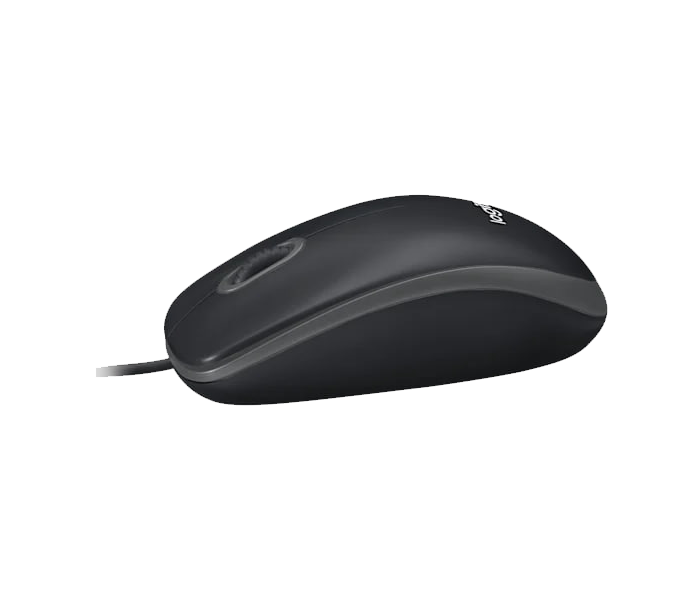 Mouse Logitech B100 AP (910-006605) Optical USB Mouse for Bus-BLACK-USB-N/A-AP-B100