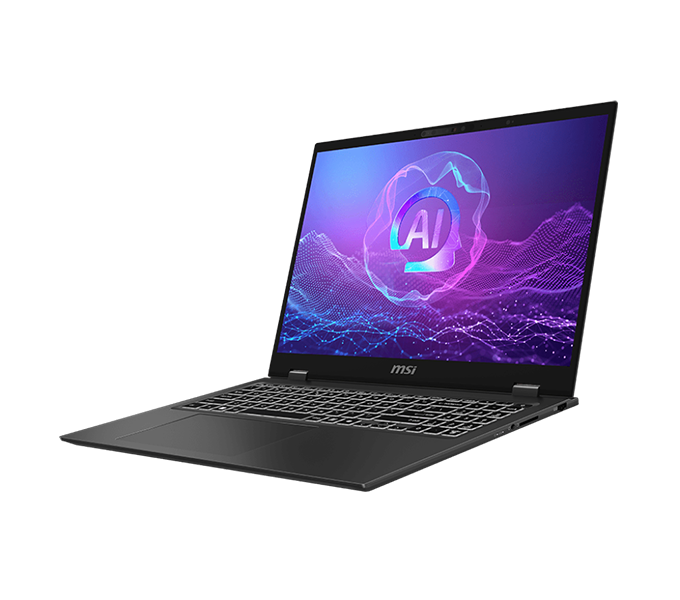 MSI Prestige 16 AI Evo B2HMG-214KH Ultra 7 255H-32GB-1TB-Graphics-16"UHD-Win11H-BP-MS-StellarGray-2Y