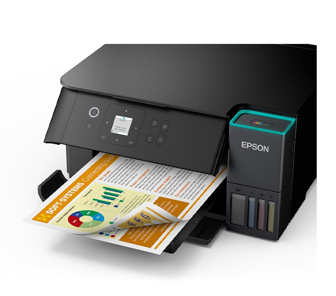 Printer Epson EcoTank L4360 A4 Color (3-in-1)(Print,Scan,Copy, WI-FI, Duplex)(Ink 001)1Y