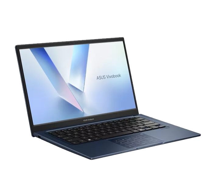 ASUS VivoBook 14 X1404MA-EB127W Core™ 5 320-8GB-SSD 512GB-14"FHD IPS-Win11H-42WHr-QuieBlue-2Y