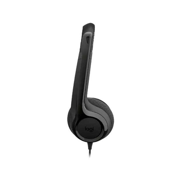 Headset Logitech H390 USB Computer Headset - MIDNIGHT BLACK - APANZ-122 (981-001577) 2Y