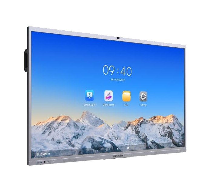 Hikvision 65-inch 4K Interactive Display 8GB-128GB- Camera and Microphone- DS-D5C65RB/B(EDLA) 3Y