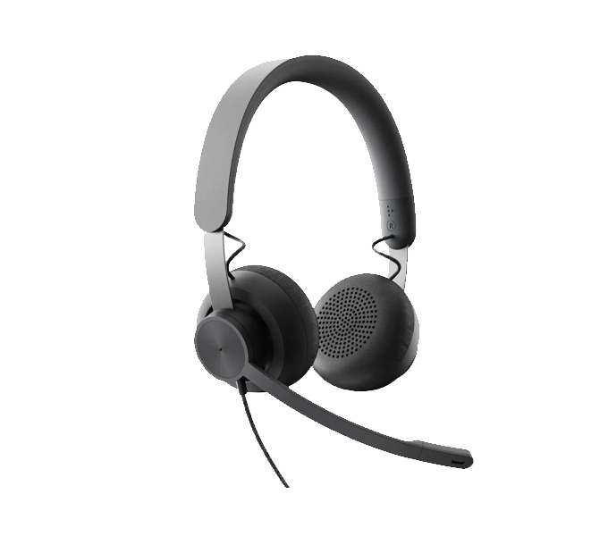 Headset Logitech Zone Wired Teams - GRAPHITE - APANZ-122(981-001096) 1Years Warranty