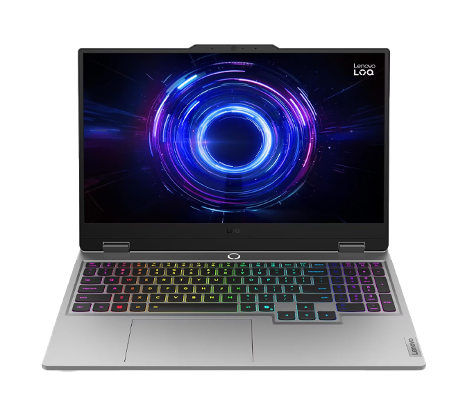 Lenovo Gaming LOQ 15IRX10-I7-14700HX-32GB (16+16)-512GB SSD-15.6"FHD-RTX5050 8GB-WLAN-Grey-W11 (2Y)
