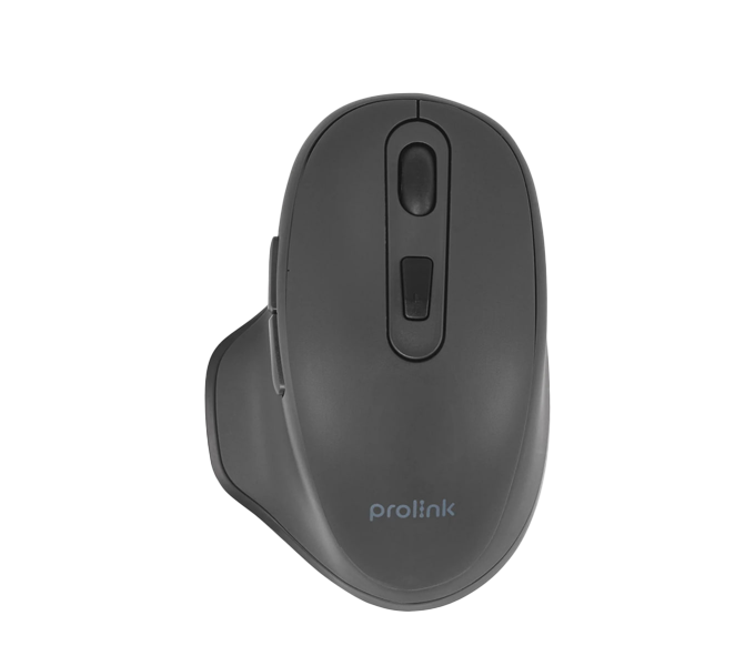 Wireless Mouse PROLINK GM-5002 Gray 2.4GHZ + BT5.1 1600DPI Standard size (3Y)