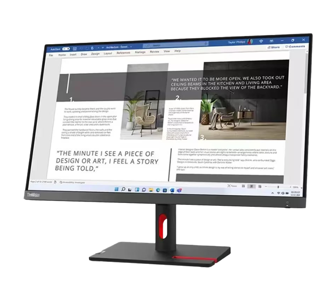 LCD Monitor Lenovo ThinkVision S27i-30 27inch 100Hz Monitor-HDMI (63DFKAR4WW)