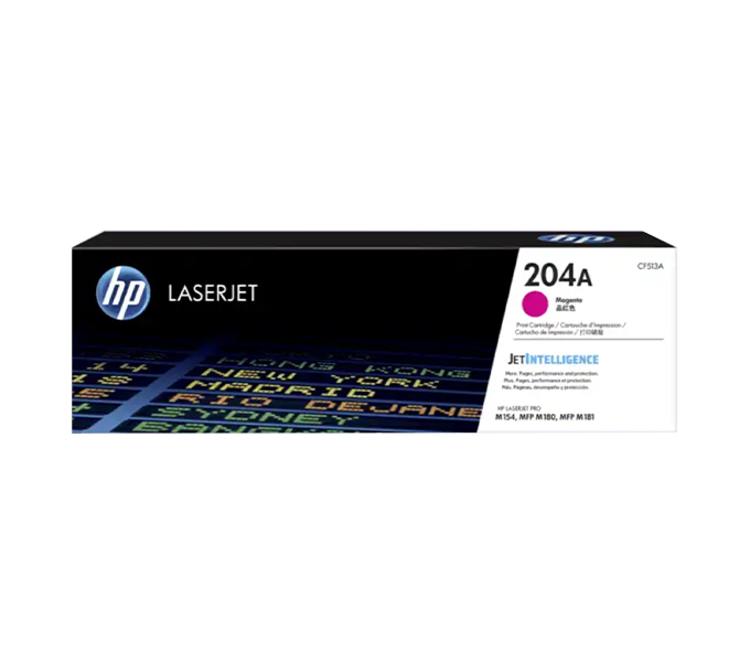 Toner Cartridge HP Laser 204A (CF513A) Magenta, 900pages (for M180n/M181fw /154a)