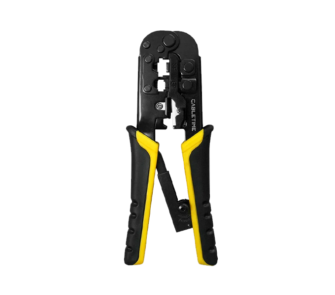 CABLETIME Rj45 Cat 5 Cat 6 Cable Crimping Tool 2Y (M: CNT1C)