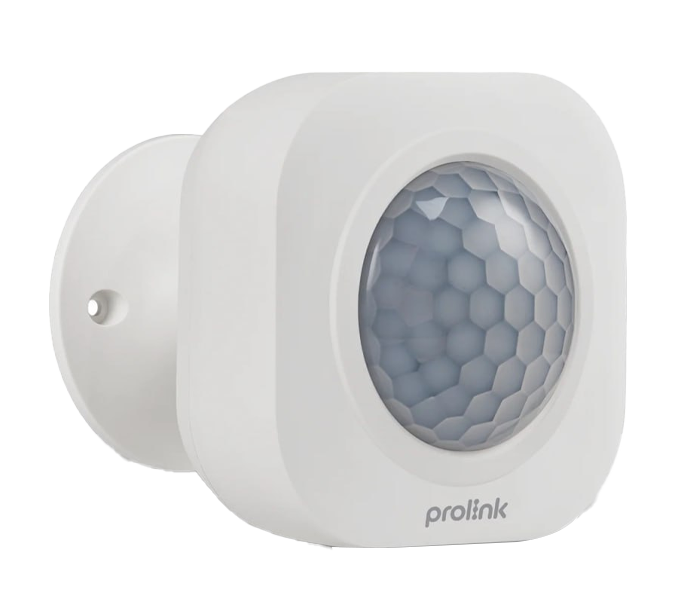 Prolink Zigbee PIR DS-3308 Motion Sensor (White), Battery-powered sensor with 128° detection, 9m