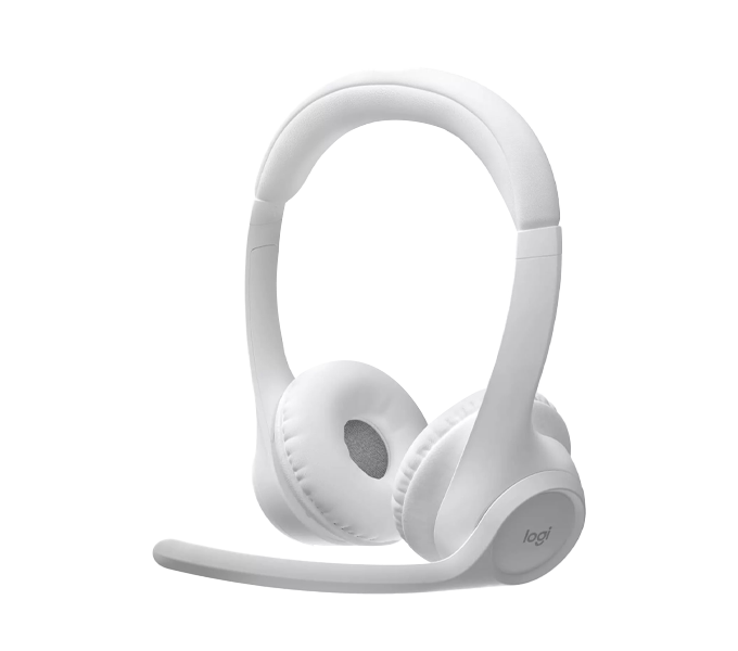 Headset Logitech Zone 305 Wireless and Bluetooth-Graphic-White (981-001459)2Y
