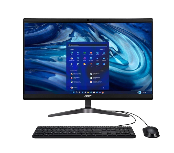 Acer AIO Veriton Z2512G-Ci5-1335U-8G-256G M.2-UHD-21.5"FHD-WF+BT/USB KB+Ms/W11PR-3Y