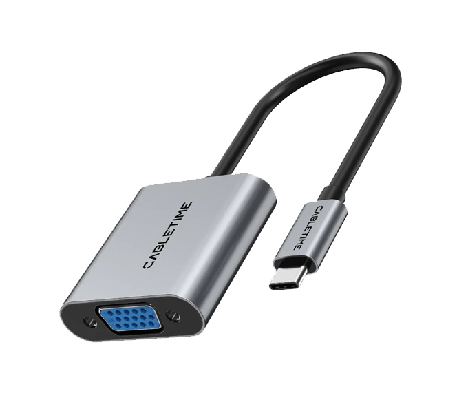 CABLETIME USB-C to VGA adapter (0.15m) (PN: CT-C160-PU31-CMVGA1-S0.15) (M: CP17A)