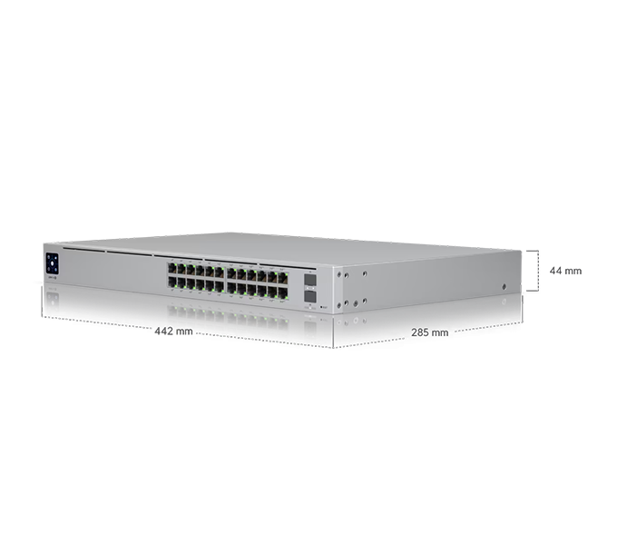Ubiquiti UniFi (16) PoE+ / (8) PoE++ Switch Pro, 24-Ports (400w) USW-Pro-24-POE