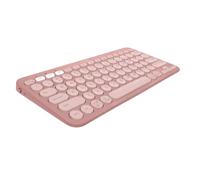 Keyboard Logitech Minimalist Bluetooth® Pebble Keys 2 K380s-TONAL ROSE - US- APANZ-122(920-011755)1Y