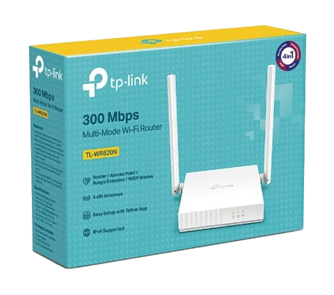 Router TP-link Wi-Fi 300Mpbs Model TL-WR820N (1Y)