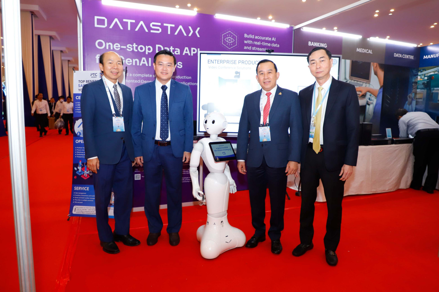 PTC Computer Takes Center Stage at the 2nd Cambodia-International Science, Technology & Innovation Expo (STI) 2024