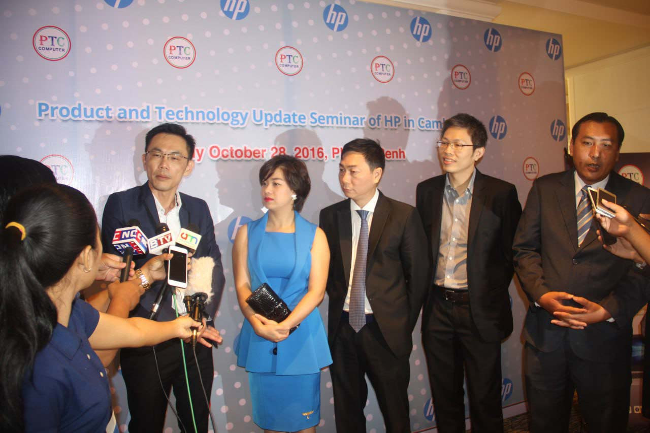 Exploring the Future of Technology: Highlights from the HP Cambodia Product and Technology Update Seminar with PTC Computer