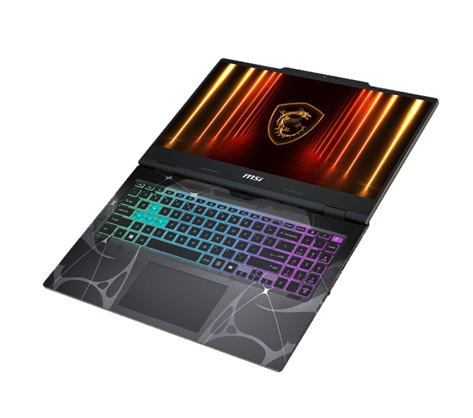 MSI Cyborg 15 B13WEKG-621KHNN Raptor Lake i7-13620H-16GB-512GB-RTX5050 8GB-15.6"FHD-W11-TranBlack-2Y