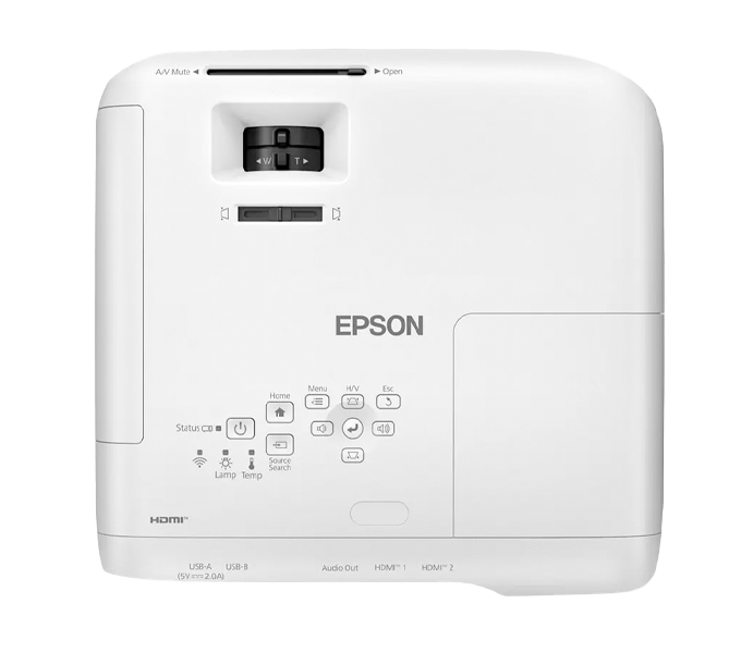 Projector Epson EB-FH54 4,100Lumes,FHD1920x1080 3LCD Wireless,(HDMI,Remoted, NO BAG) (V11HB590522Y