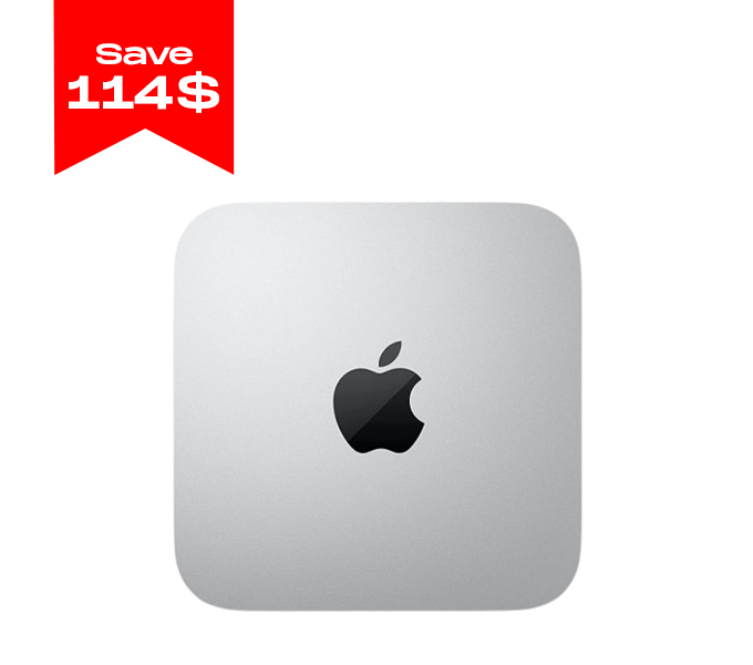 Apple Mac mini M2 chip with 8‑core CPU and 10‑core GPU-8GB-256GB (MMFJ3ZP/A) 1Y
