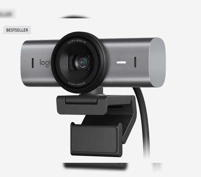 Webcam Logitech MX Brio 705 4K for Business - GRAPHITE - TWKOR-311 (9960-001531) 1Y