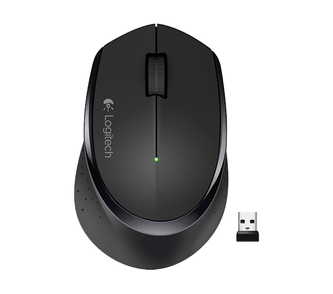Mouse Logitech Wireless M275 - BLACK - APANZ-122 (910-004587) (1Y)