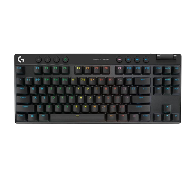 Wireless Keyboard Logitech G PRO X TKL LIGHTSPEED Gaming - BLACK-Mechanical Switches(920-012137)1Y