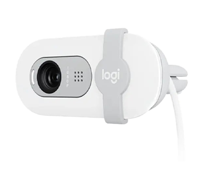 Webcam LOGITECH BRIO 100 FHD 1080p Webcam auto-light balance privacy shutter OFF-White(960-001618)1Y