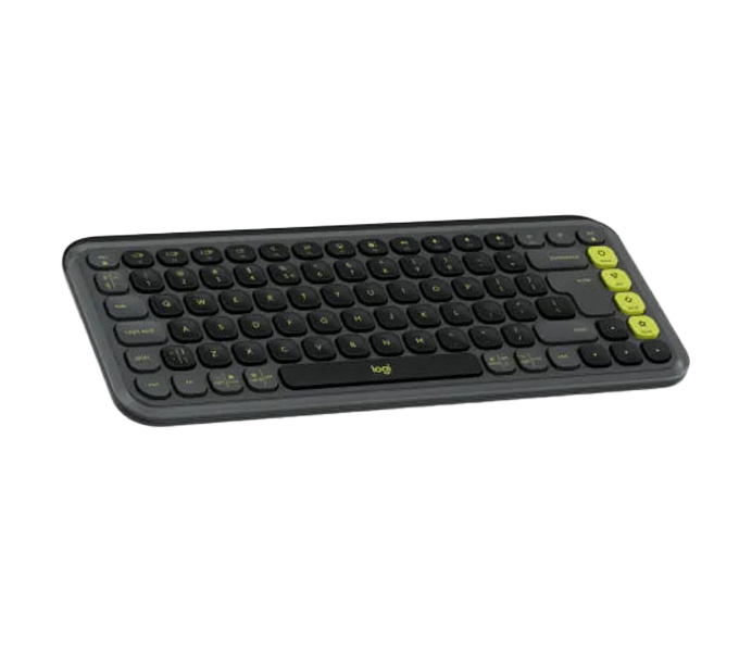 Keyboard Logitech POP ICON KEYS -Graphite & Green - US - APANZ-122 (920-013083) 1Y