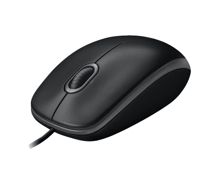 Mouse Logitech B100 AP (910-006605) Optical USB Mouse for Bus-BLACK-USB-N/A-AP-B100