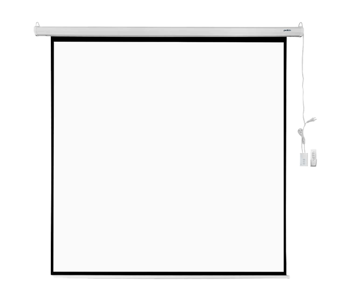 Electric Screen Projector W/Remote PROLINK 120'' X 120" (3m)