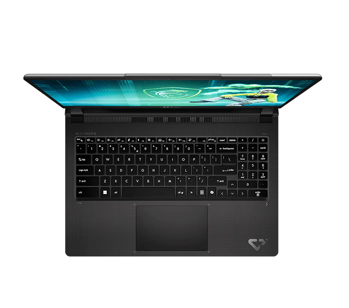 MSI Cyborg 15 C13WE-069KH Core i5-13420H-16GB-512GB-RTX5050 8G-15.6"FHD-W11H-BP-PlatinumGray-2Y