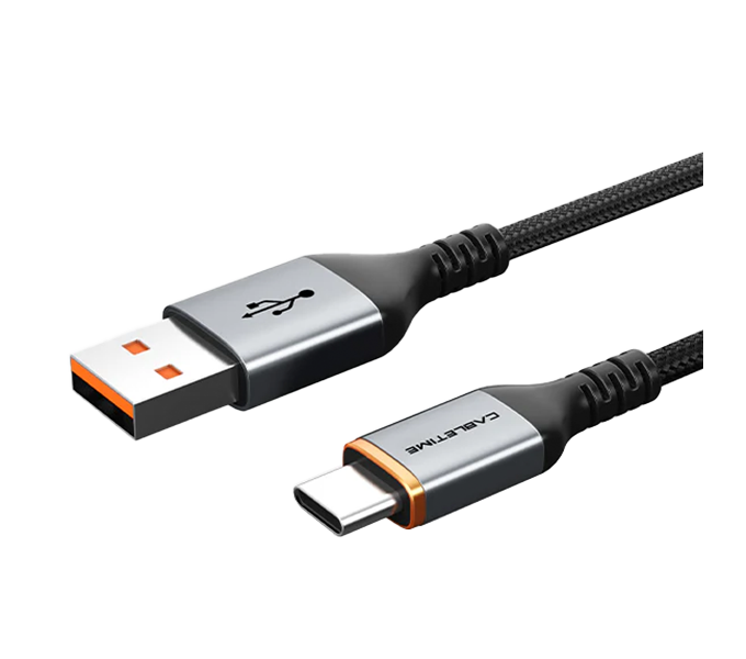 CABLETIME Cable 2M 5A USB A to USB C Fast Charge Cable (CT-AMCM5A-AG2) 2Y