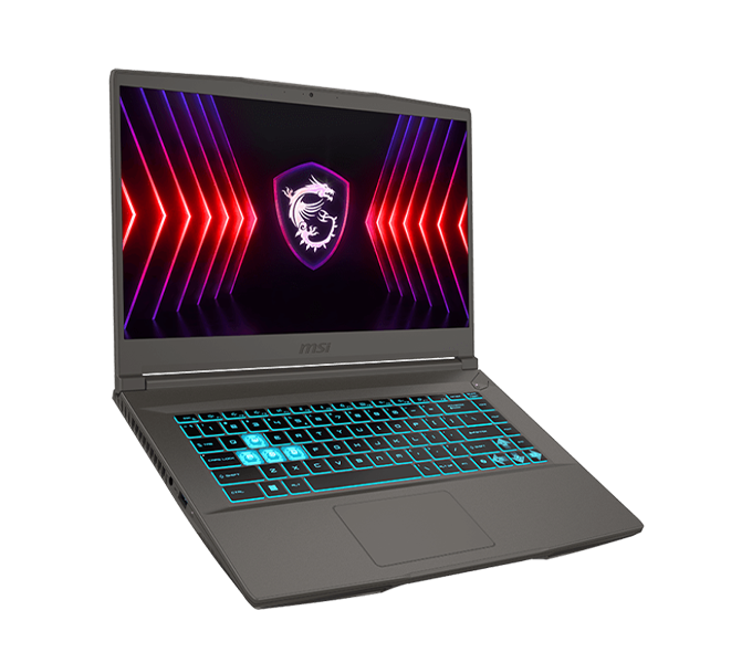 MSI Thin 15 B13UC-3289KH Raptor Lake i5-13420H-8GB-512GB-RTX3050 4G-15.6"FHD-W11H-CosGray-2Y
