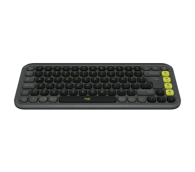 Keyboard Logitech POP ICON KEYS -Graphite & Green - US - APANZ-122 (920-013083) 1Y
