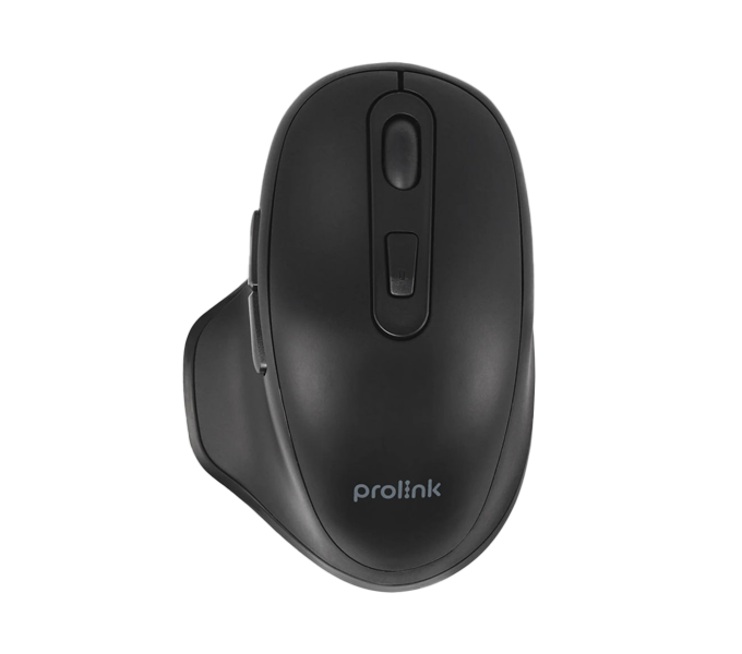 Wireless Mouse PROLINK GM-5002 Black 2.4GHZ + BT5.1 1600DPI Standard size (3Y)