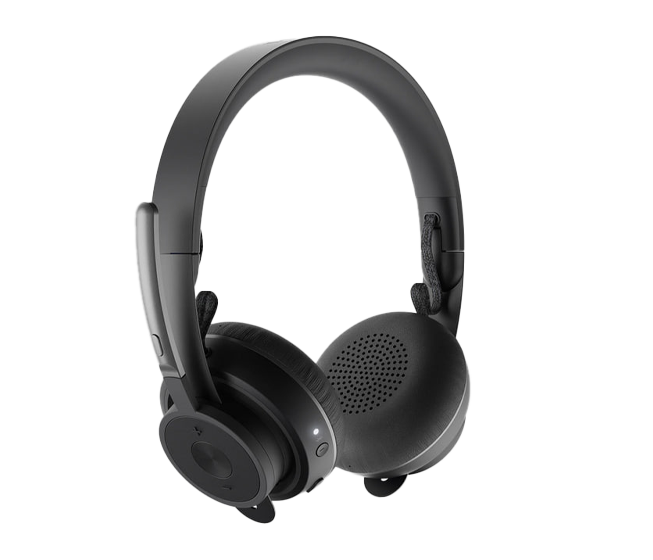 Headset Logitech Zone Wireless UC - GRAPHITE - APANZ-122( 981-000915) 1Years Warranty