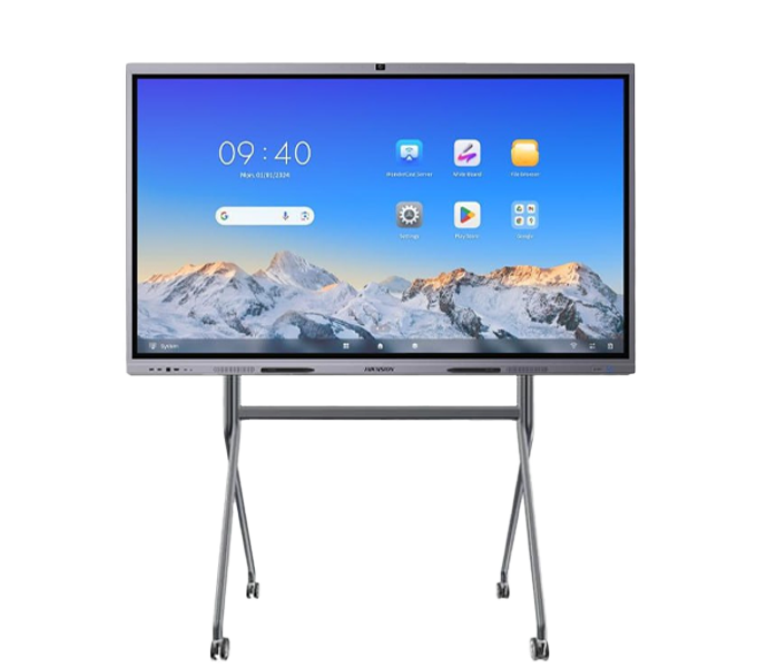 Hikvision 65-inch 4K Interactive Display 8GB-128GB- Camera and Microphone- DS-D5C65RB/B(EDLA) (TVH-D5C65RB/B+STH-D5ABKY2S)