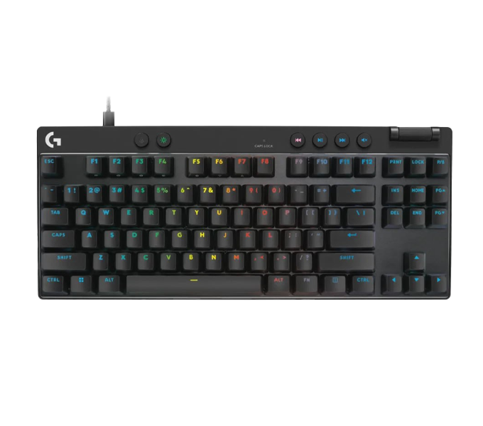 Keyboard Gaming Logitech PRO X TKL RAPID - BLACK - US - APANZ-122 (920-013234) 1Y