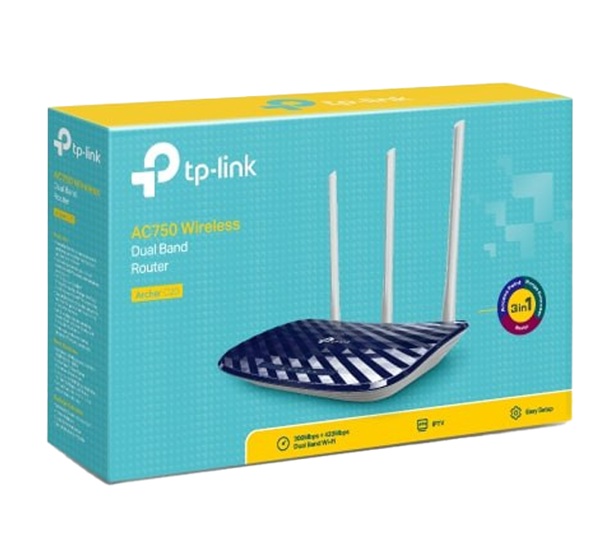 Router TP-link Wi-Fi AC750 Model Archer C20