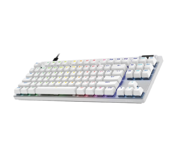 Keyboard Gaming Logitech PRO X TKL RAPID - WHITE - US - APANZ-122 (920-013243) 1Y