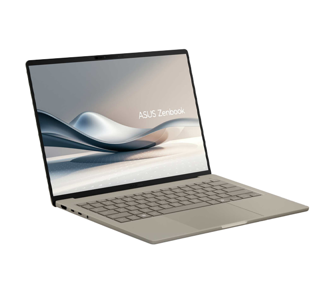 ASUS Zenbook A14 UX3407QA-QD180W BEIGE-Snapdragon X X1 26 100-16G (OBD)-1T SSD-14"OLED-W11H-2Y