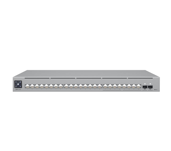 Ubiquiti Unifi Network Switch A 24-port, Layer3 Ether lighting™ switch with 2.5GbE (USW-Pro-Max-24-EU)