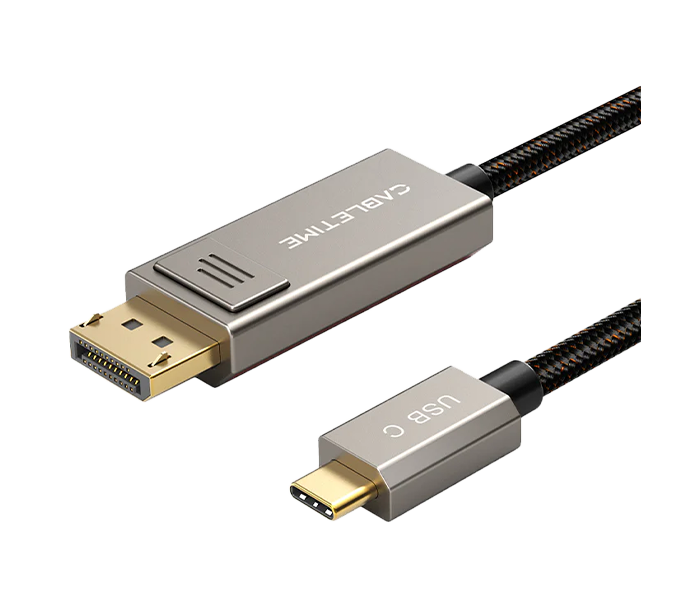 CABLETIME Cable 1M USB C to DisplayPort 1.4 Cable 8K 60Hz 4K 144Hz (CC22H)(CT-CMDP8K-ZG1) 2Y
