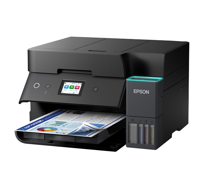 Printer Epson EcoTank L6390 A4 Color (4-in-1)(Print,Scan,Copy,Fax, WI-FI with ADF)(Ink 001)1Y