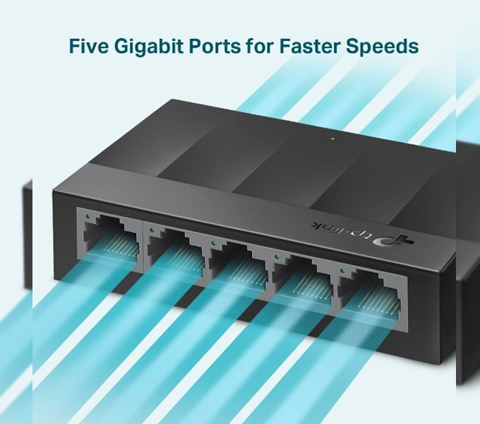 Switch HUB TP-LINK 5Ports Gigbite LS1005G (1Y)