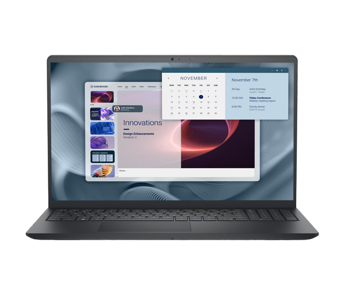 DELL PRO ESSENTIALS 15 PV15250 Black Core i5-1334U-8GB-512GB SSD-15.6"FHD -FP-DOS (1Y)