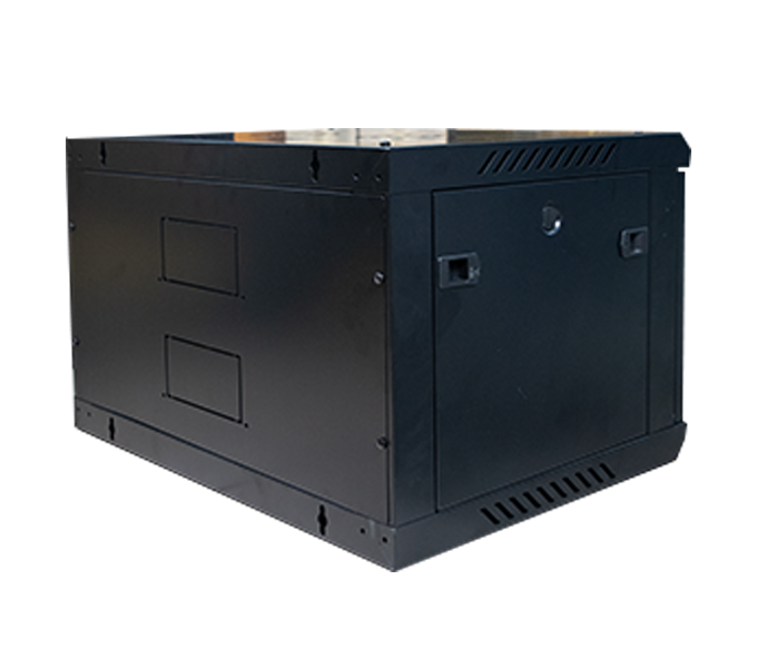 Rack Closed 6U 600W X 450D X 368H BLACK COLOR -FINEN