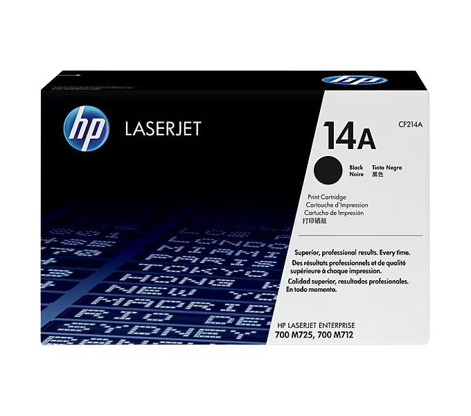 Toner Cartridge HP Laser 14A (CF214A) for M712n, M712dn/ 10,000 Sheets